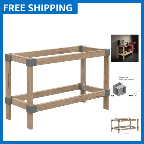 Diy workbench kit with durable - with,