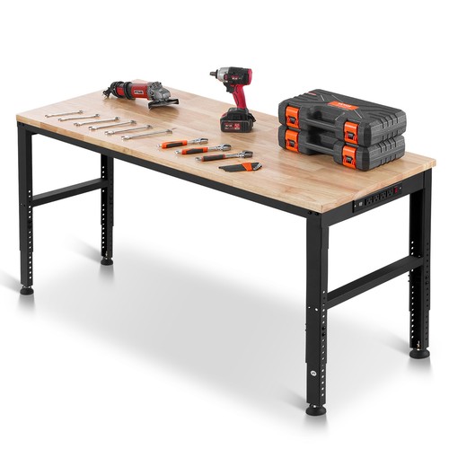 Vevor adjustable workbench - adjustable, 61