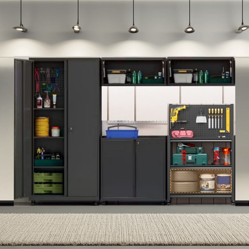 Steel garage storage - storage, system