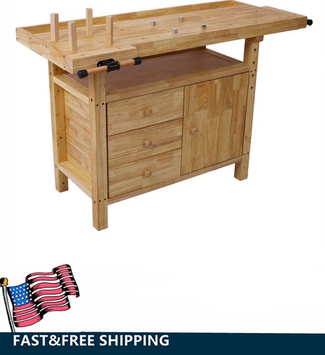 Wood workbench for garage - for,